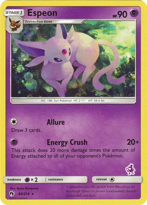Espeon card image