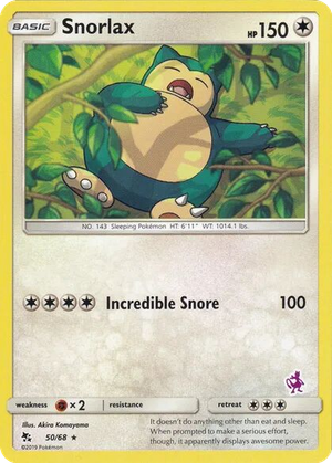 Snorlax card image