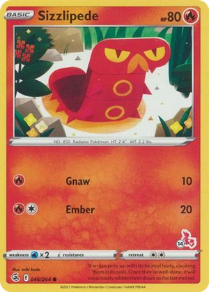 Sizzlipede card image