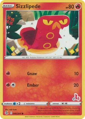 Sizzlipede card image