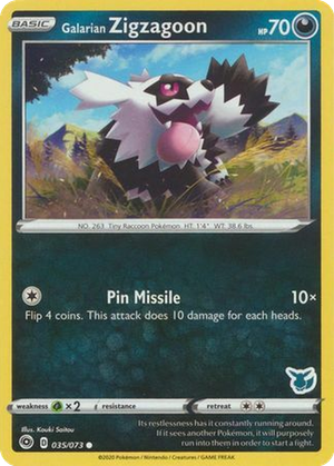 Galarian Zigzagoon card image