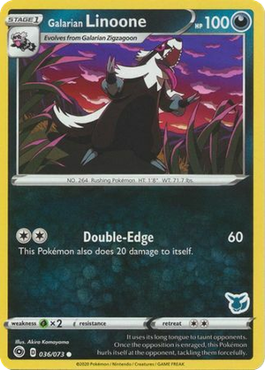 Galarian Linoone card image