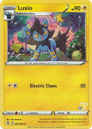 Luxio card image