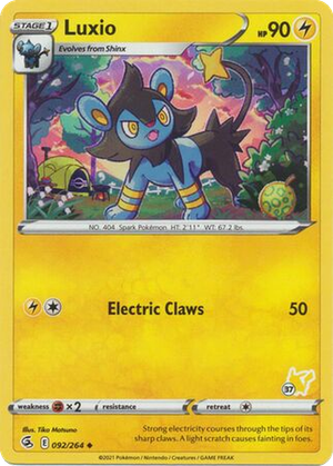 Luxio card image