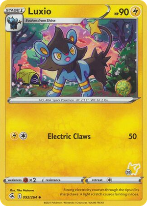 Luxio card image