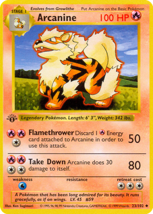 Arcanine card image