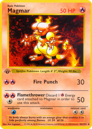 Magmar card image