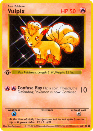 Vulpix card image