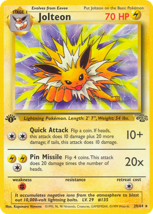 Jolteon card image