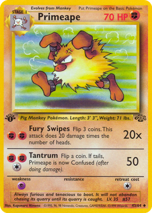Primeape card image