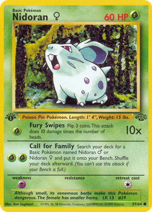 Nidoran ♀ card image