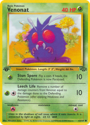 Venonat card image