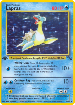Lapras card image