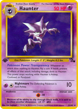Haunter card image