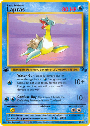 Lapras card image