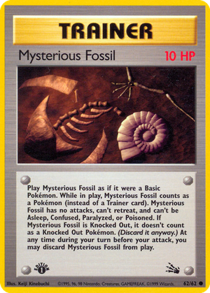 Mysterious Fossil card image