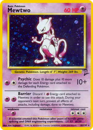 Mewtwo card image