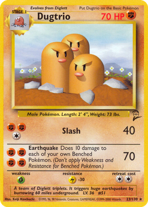 Dugtrio card image