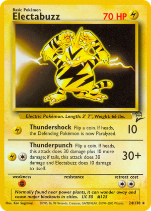 Electabuzz card image