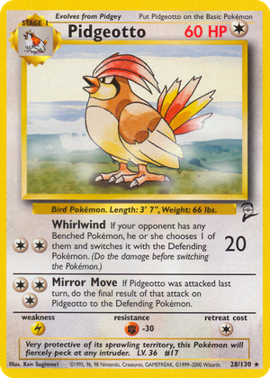 Pidgeotto card image