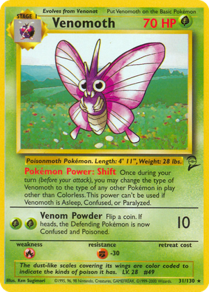 Venomoth card image