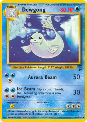 Dewgong card image
