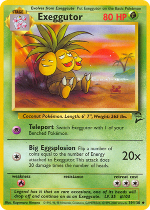 Exeggutor card image