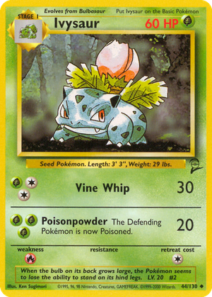Ivysaur card image