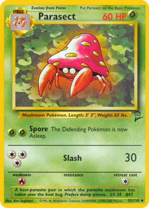 Parasect card image