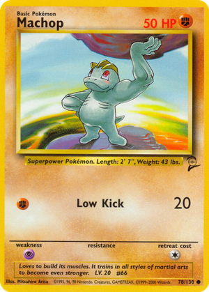 Machop card image
