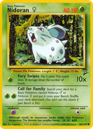 Nidoran ♀ card image