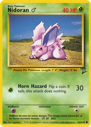 Nidoran ♂ card image