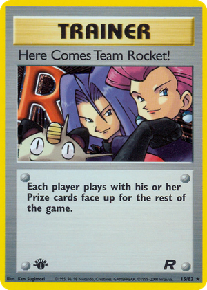 Here Comes Team Rocket! card image