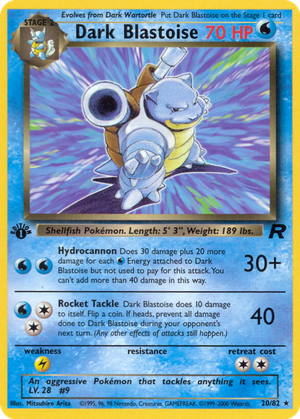 Dark Blastoise card image