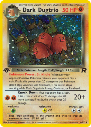 Dark Dugtrio card image
