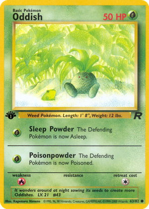 Oddish card image