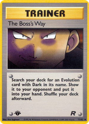 The Boss's Way card image