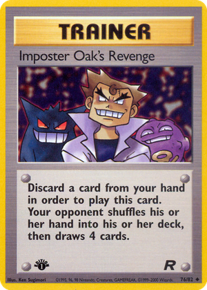 Imposter Oak's Revenge card image