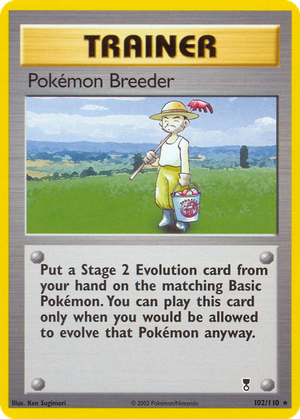 Pokémon Breeder card image