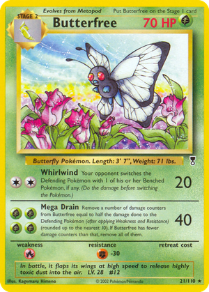 Butterfree card image