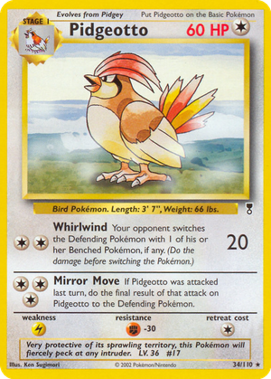 Pidgeotto card image