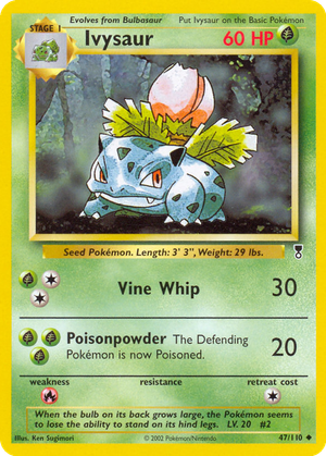 Ivysaur card image