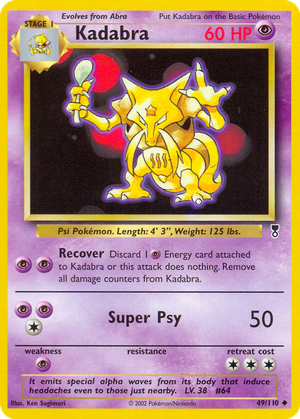 Kadabra card image