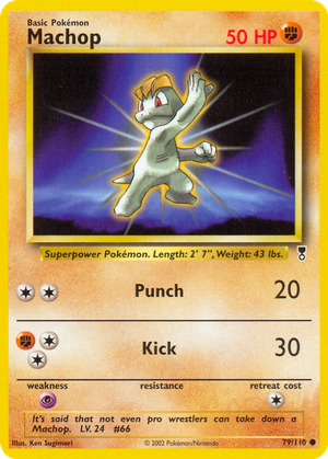 Machop card image