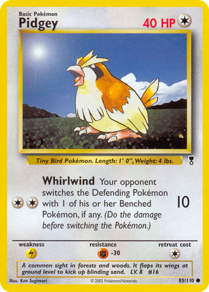 Pidgey card image