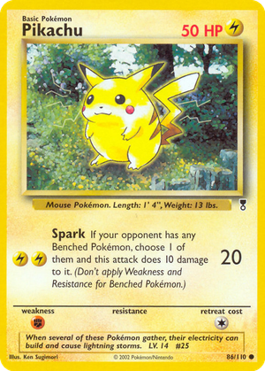 Pikachu card image