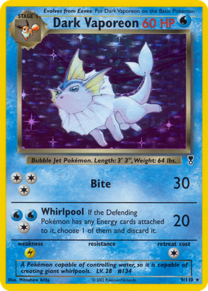 Dark Vaporeon card image