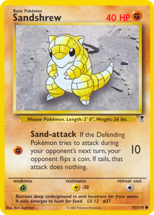 Sandshrew card image