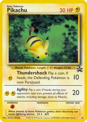 Pikachu card image