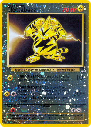 Electabuzz card image